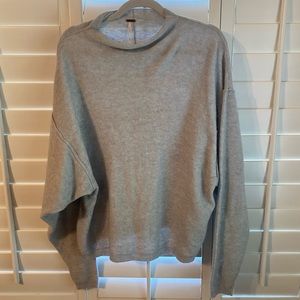 Free People oversized light sweater